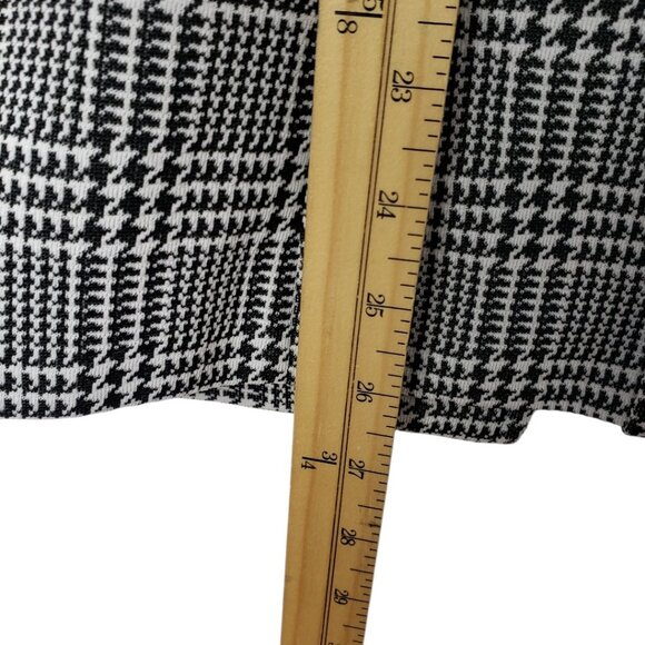 Campus Casuals VtgHoundstooth Vest With Button Accents & Pockets Blk/wht Small - Picture 7 of 12